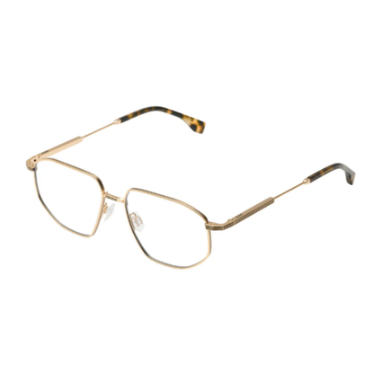 GoldGiraffeKomono Axel unisex optical frame with bold geometric full rim design