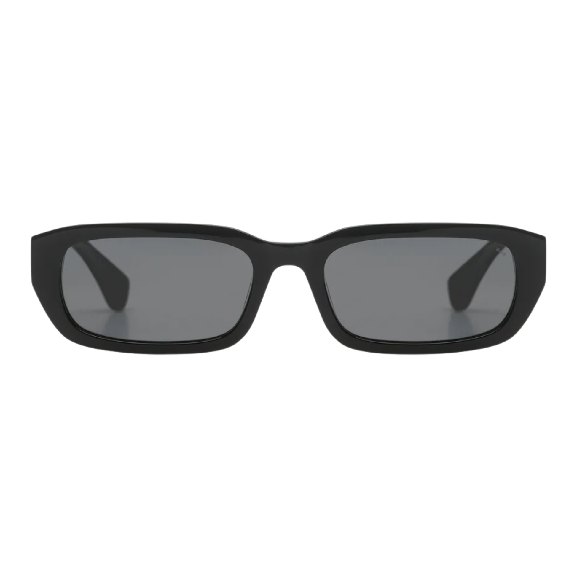 Komono Mason Black Sunglasses Front View