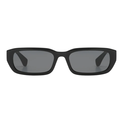 Komono Mason Black Sunglasses Front View