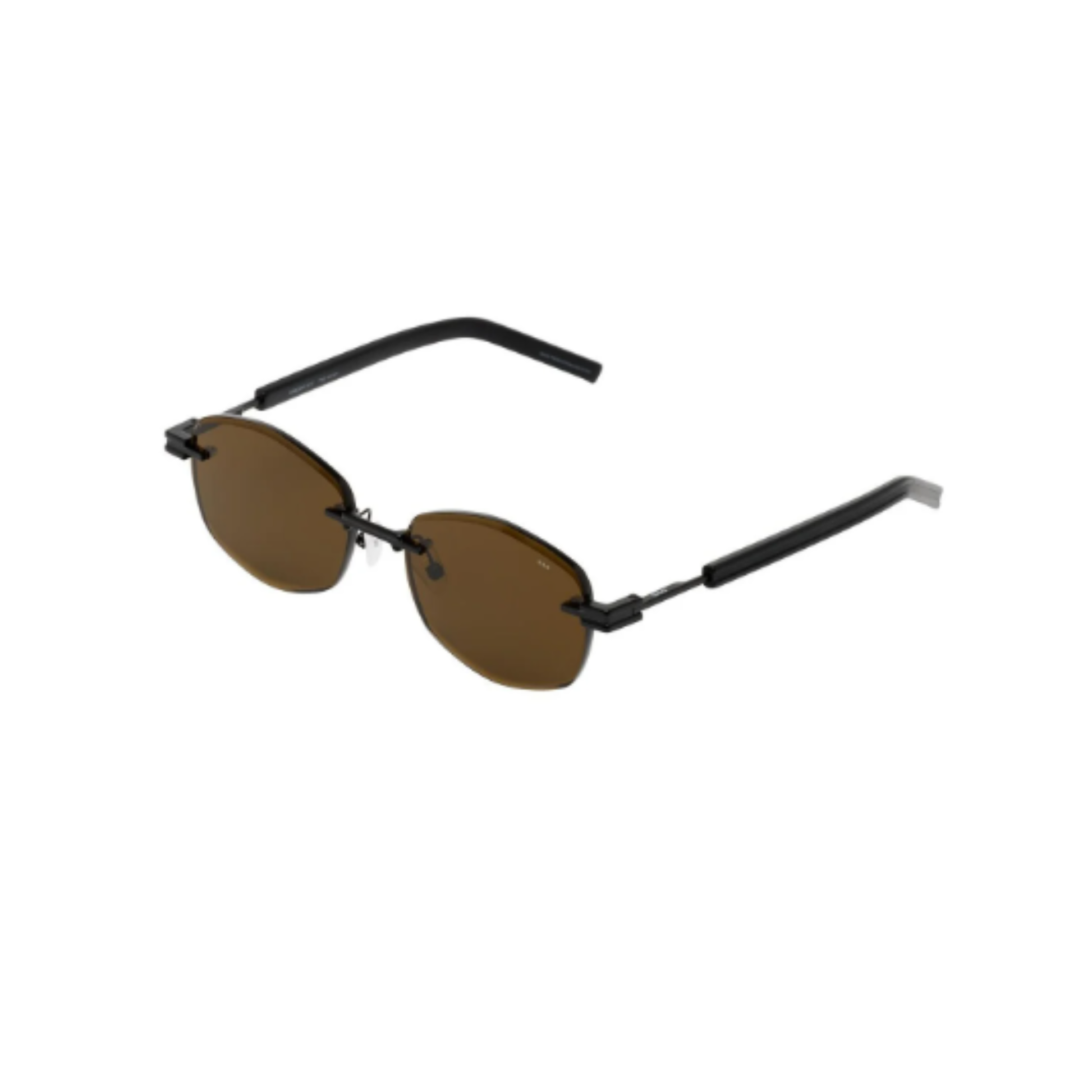Komono Micah Rimless Sunglasses Angle View