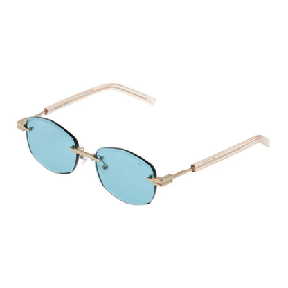 Komono Micah Rimless Sunglasses Angle View