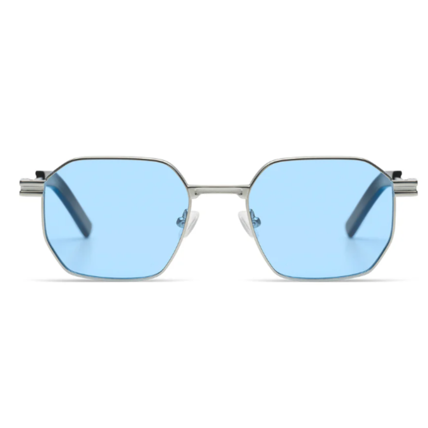 SilverBlack Komono percy unisex sunglasses with oversized premium full rim frame