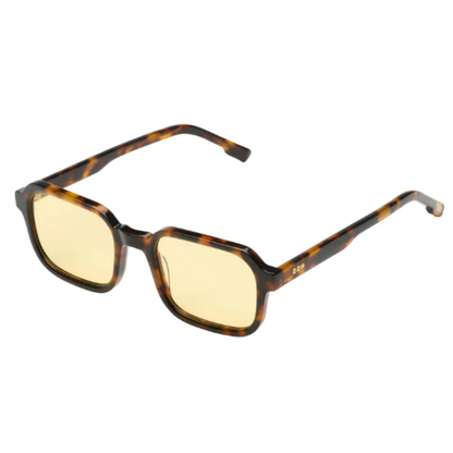 RomeoSmokeRumSpark Komono Romeo square unisex eyeglasses with modern lightweight fashion frame