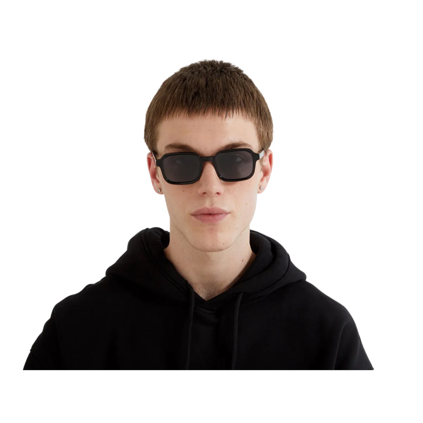 RomeoBlack Komono Romeo square unisex sunglasses with modern lightweight fashion frame