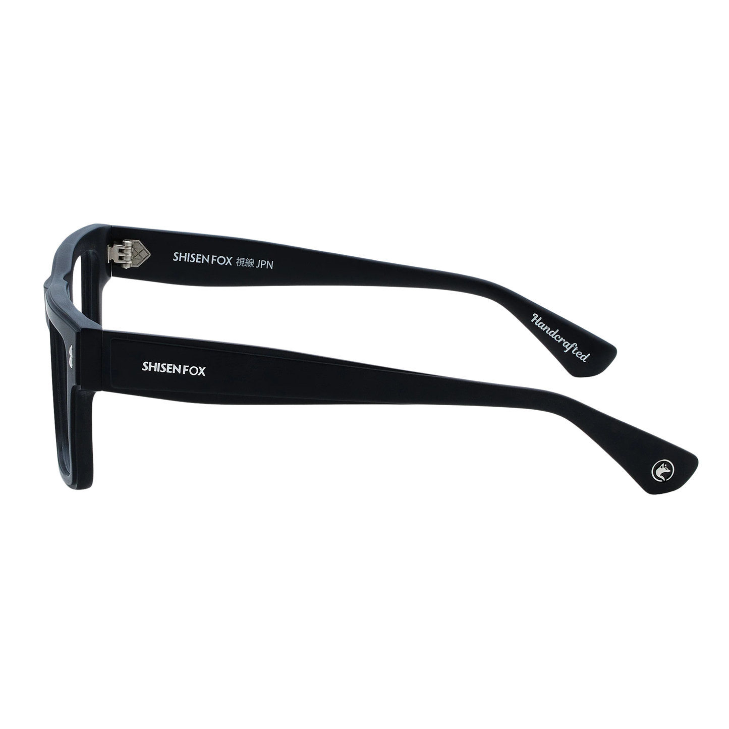 KyotoMatteBlack Kyoto FR rectangle optical frame for unisex wear