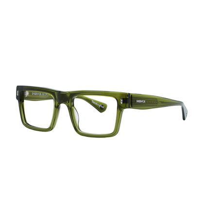 KyotoForestGreen Kyoto FR rectangle optical frame for unisex wear