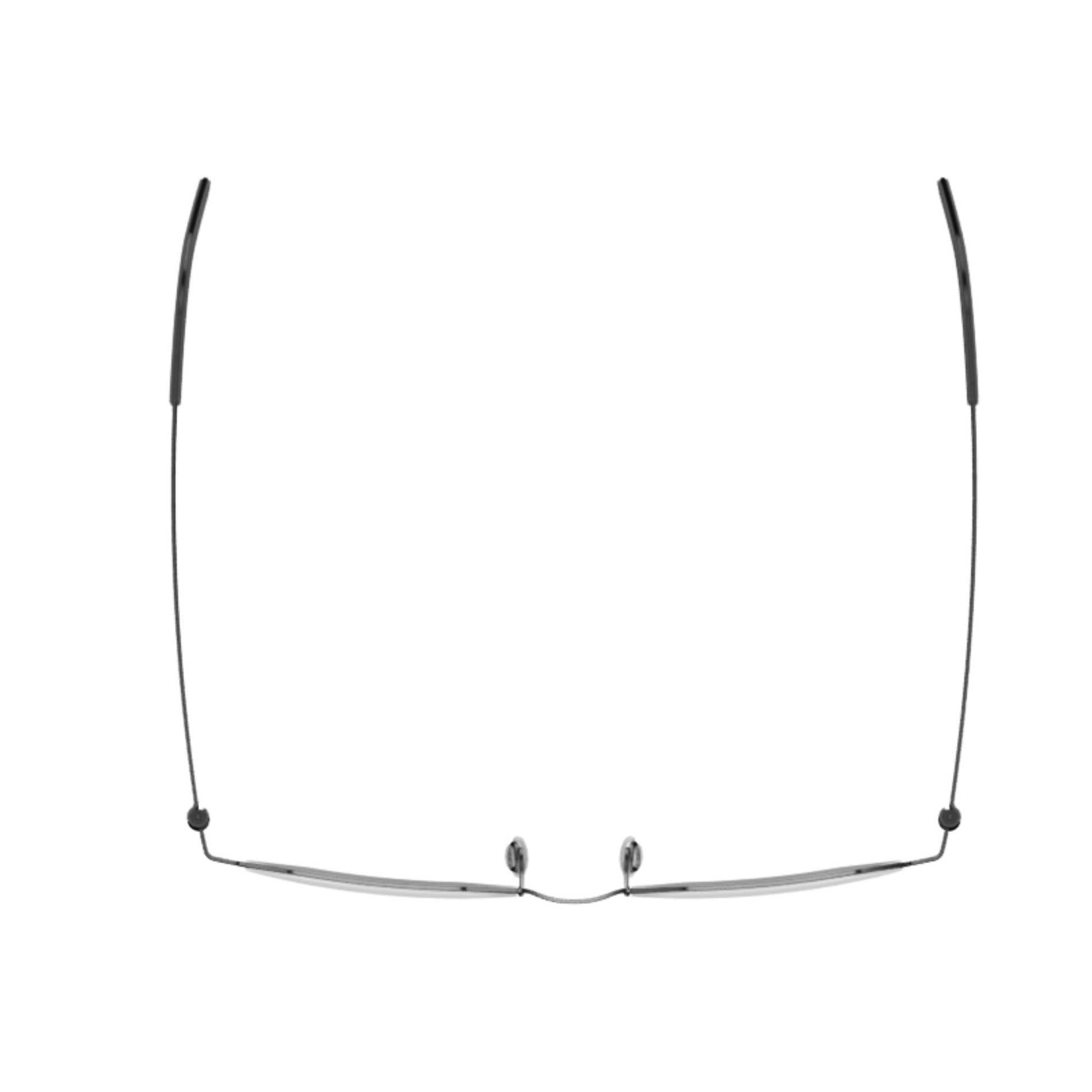 Lindberg 9650 unisex titanium hexagon optical frame hinge construction detail