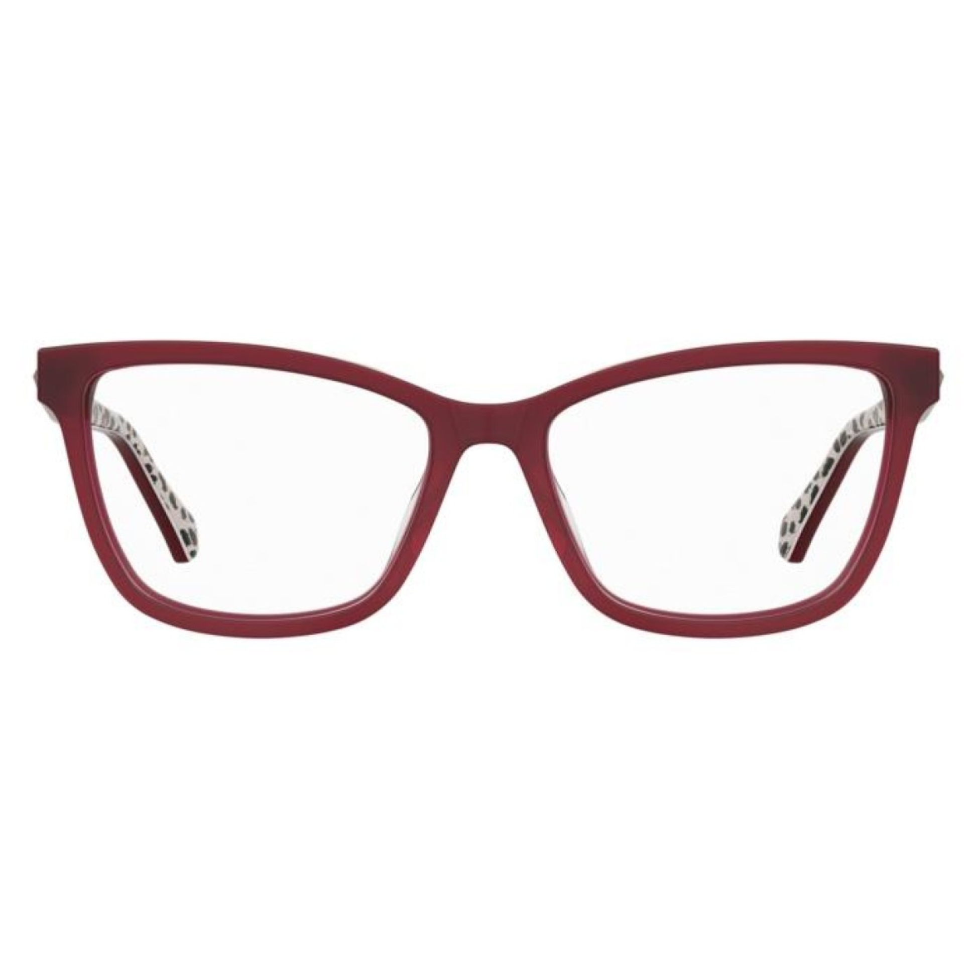 Love Moschino MOL632 women's square acetate optical frame with a bold full-rim designer design.