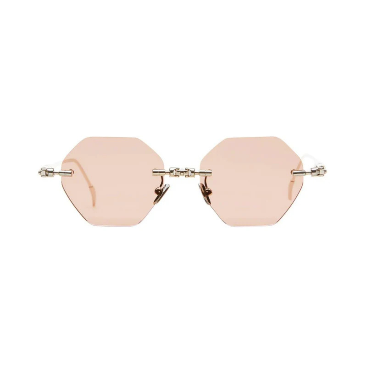 Makse H60  Unisex Hexagon Sunglasses Front View