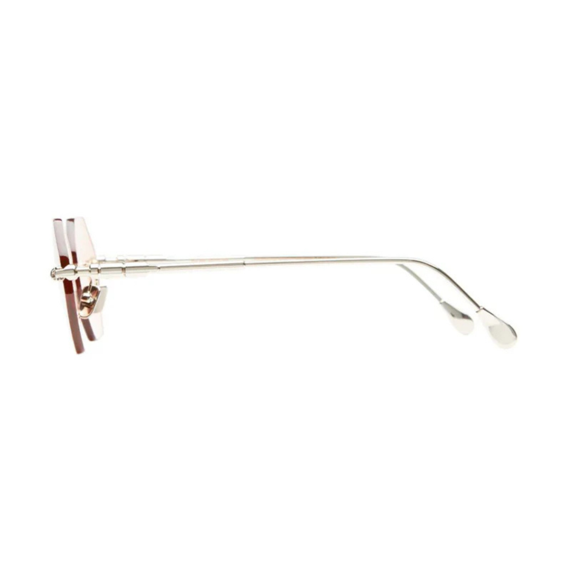 Makse H60 Unisex Hexagon Sunglasses Side View