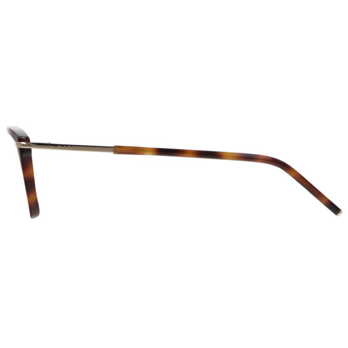 Marc Jacobs MARC 63 womens acetate cat eye frame hinge and gold tone temple detail