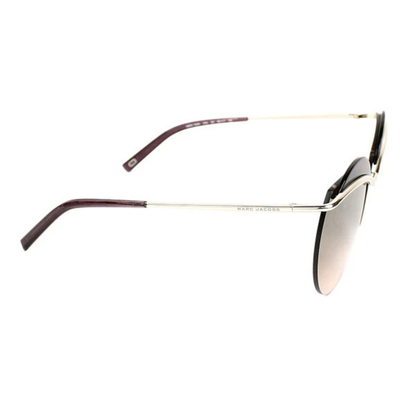 Marc Jacobs MARC102/S women's round rimless metal sunglasses with elegant designer styling.