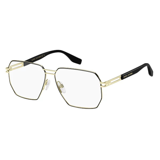 Marc Jacobs MARC635 unisex metal hexagon full-rim optical frame front view
