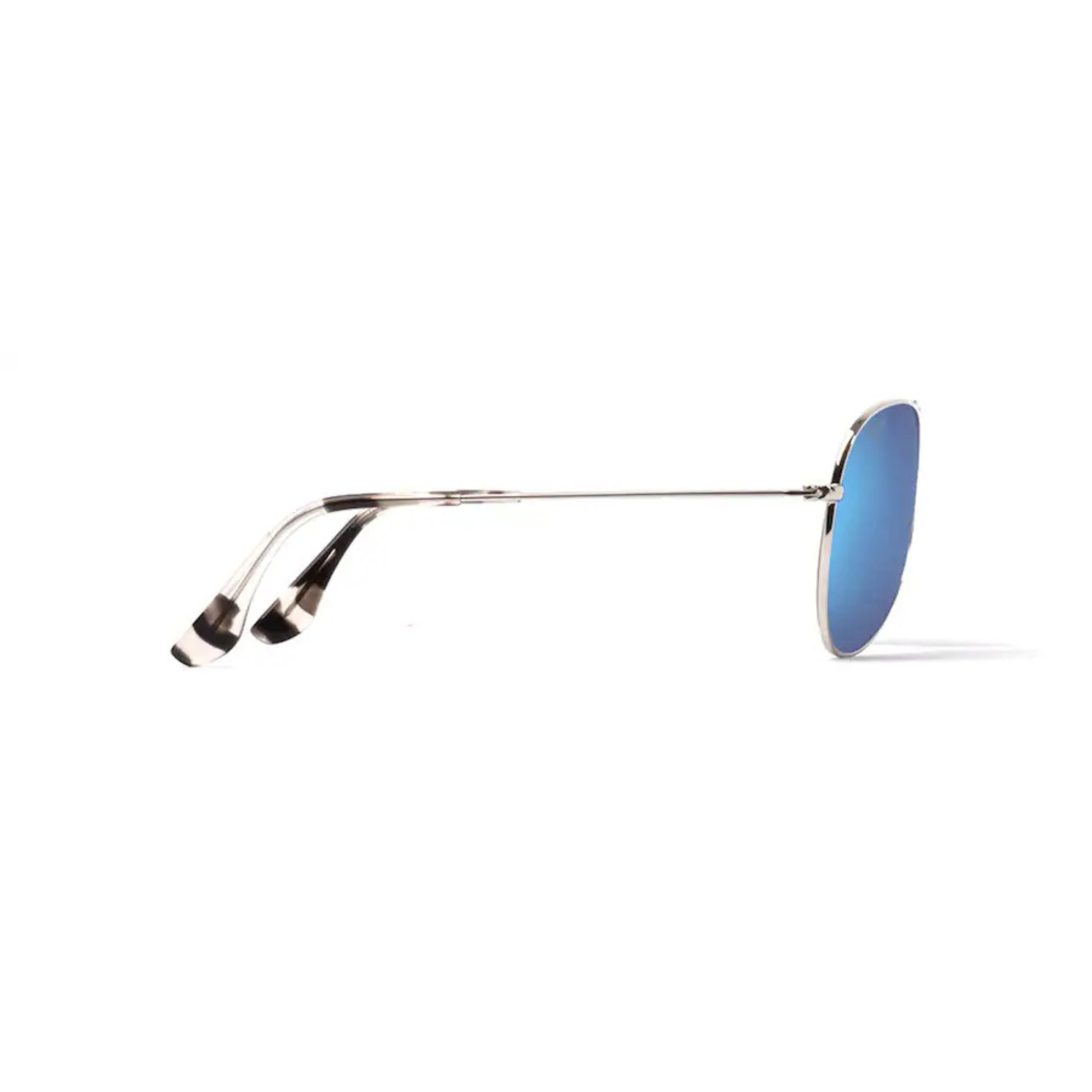 Maui Jim MJ0264S Mavericks unisex aviator sunglasses with premium lightweight metal frame and stylish design.