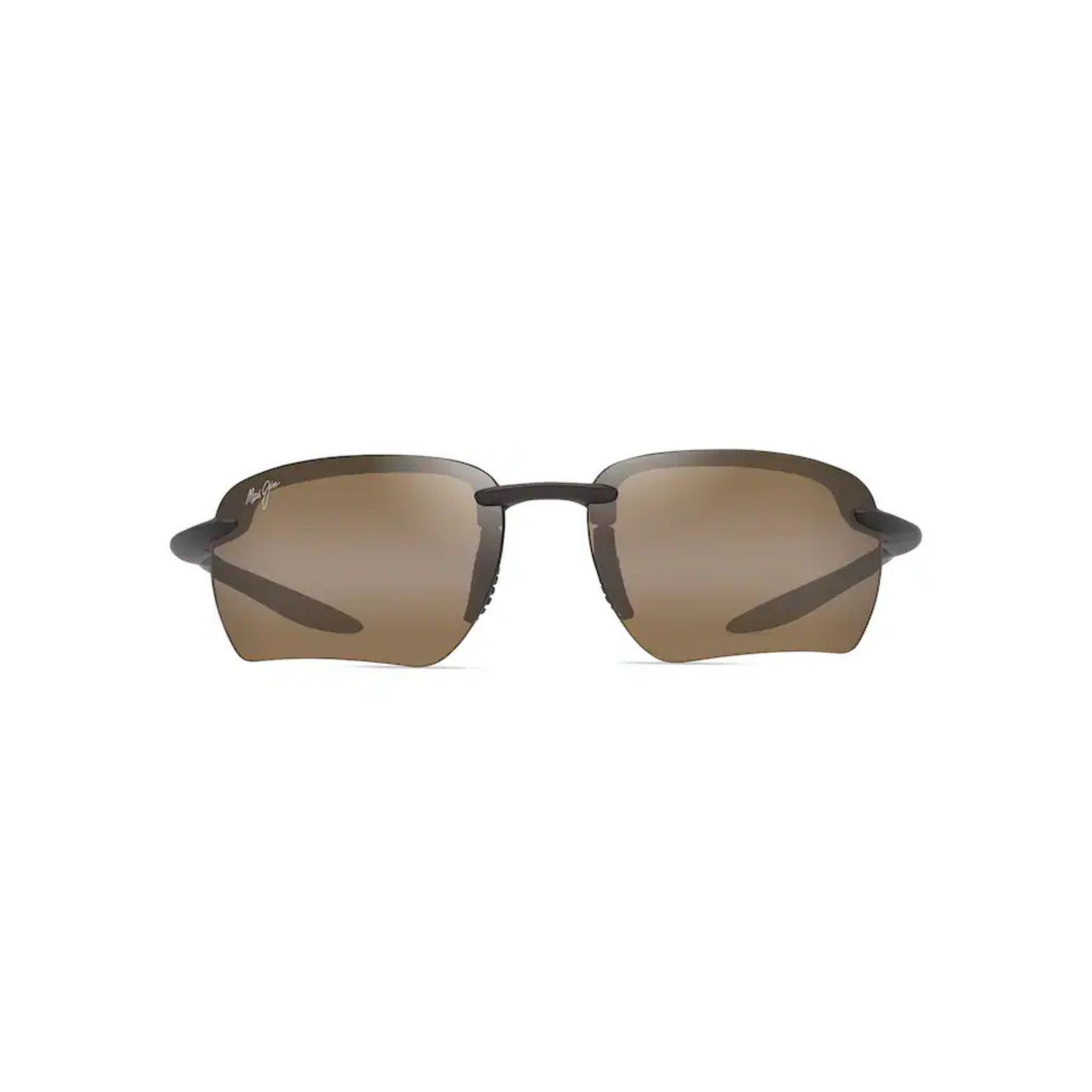 Maui Jim MJ0336S Ho'okipa Ultra G unisex rimless wraparound sunglasses with premium lightweight construction and UV protection.