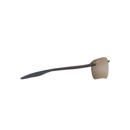 Maui Jim MJ0336S Ho'okipa Ultra G unisex rimless wraparound sunglasses with premium lightweight construction and UV protection.