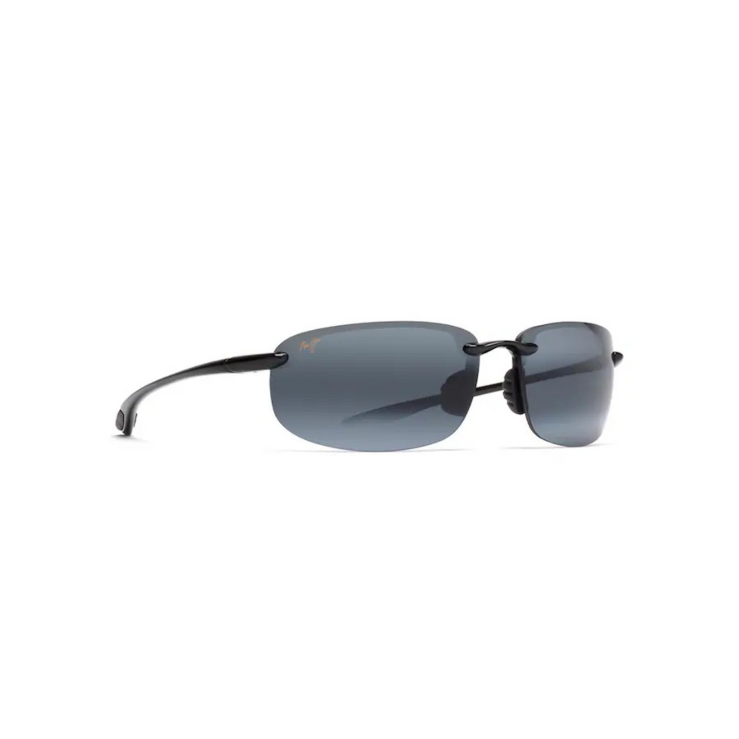 Maui Jim MJ0407S Ho'okipa men's wraparound sunglasses with lightweight frame and premium UV protection.