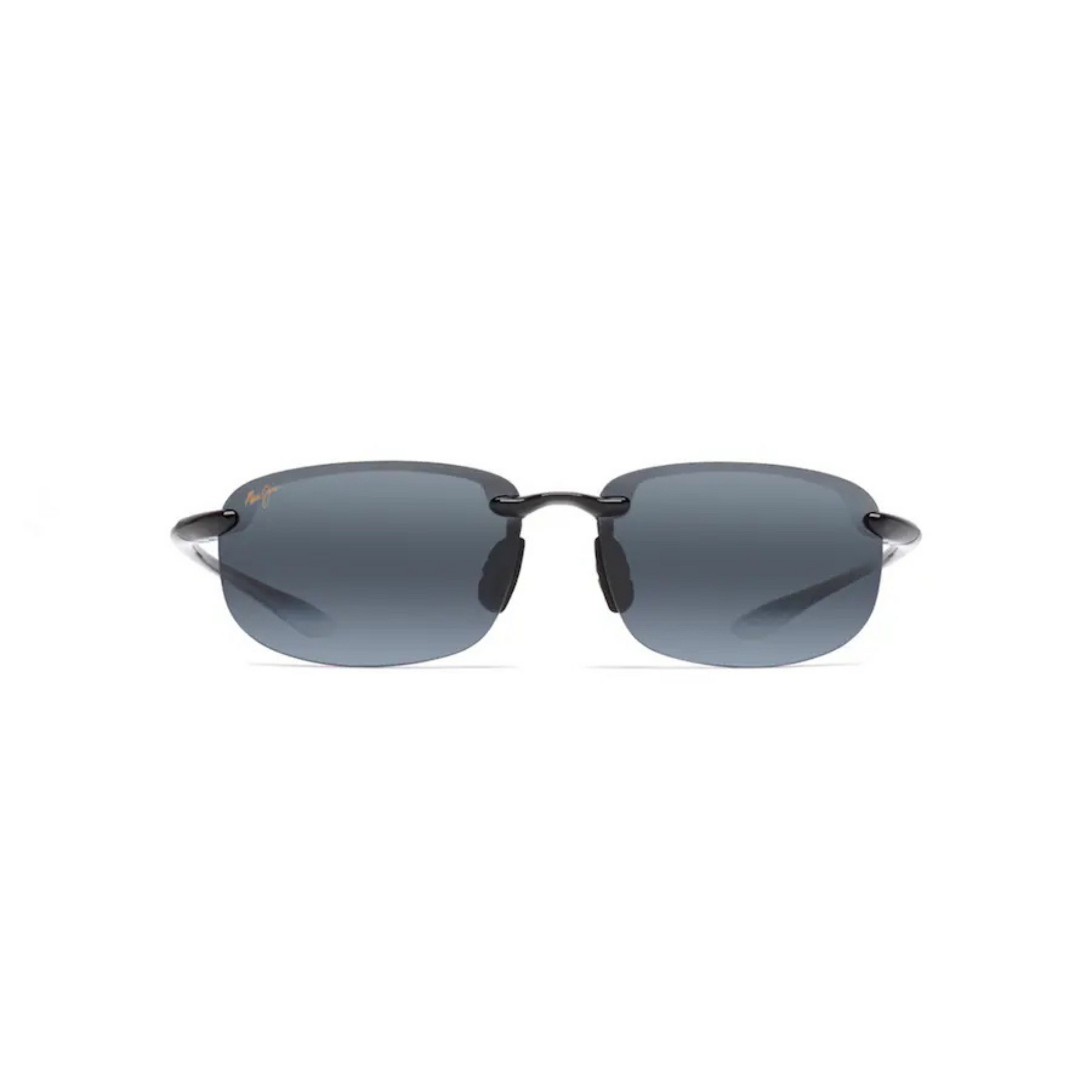 Maui Jim MJ0407S Ho'okipa men's wraparound sunglasses with lightweight frame and premium UV protection.