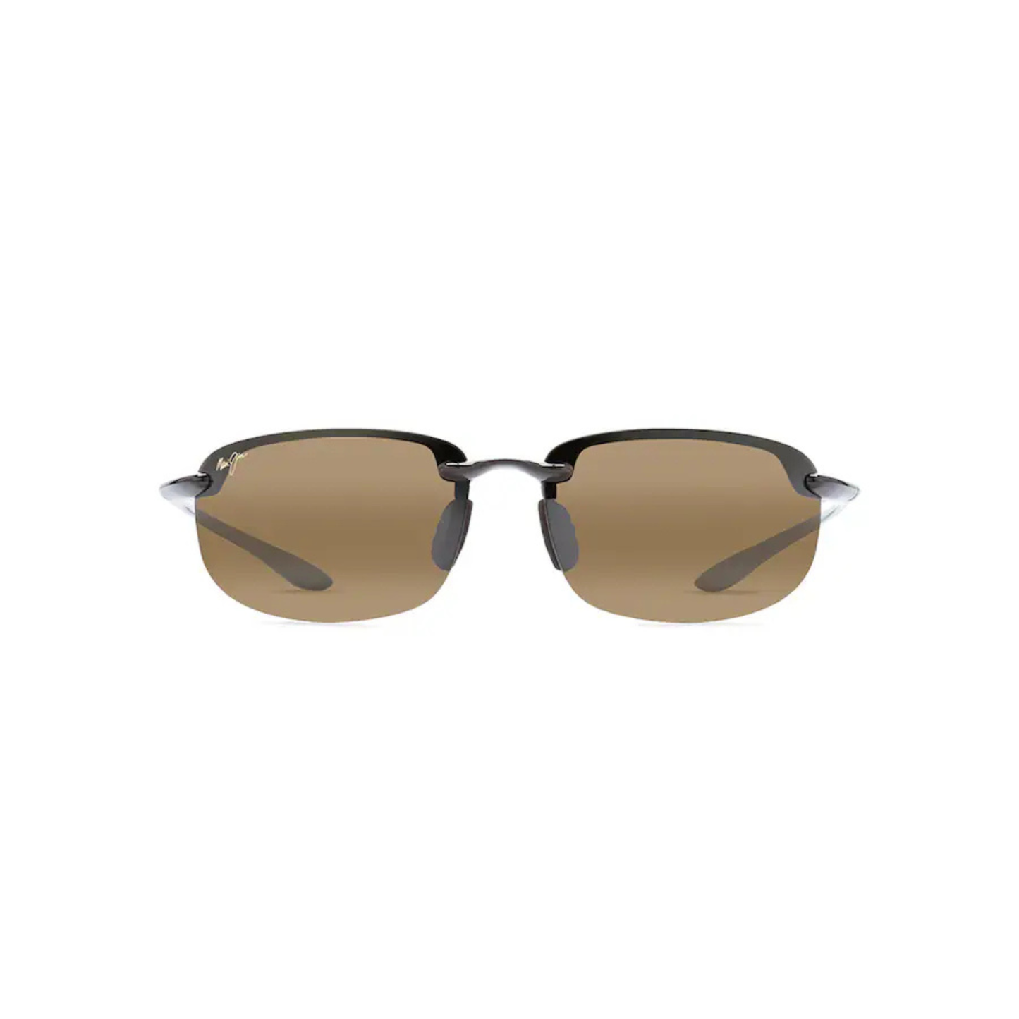 Maui Jim MJ0407S Ho'okipa men's wraparound sunglasses with lightweight frame and premium UV protection.
