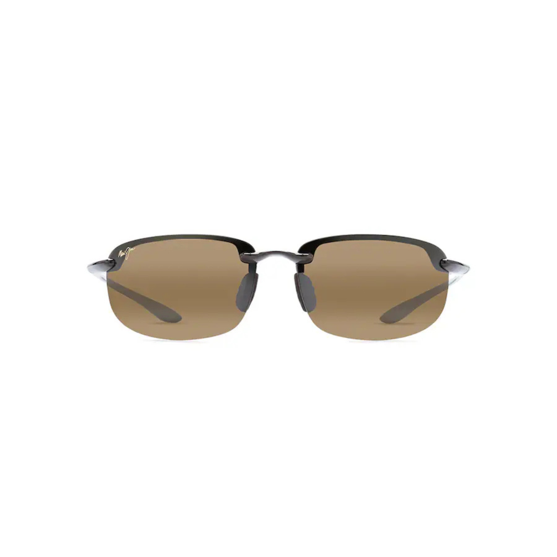 Maui Jim MJ0407S Ho'okipa men's wraparound sunglasses with lightweight frame and premium UV protection.