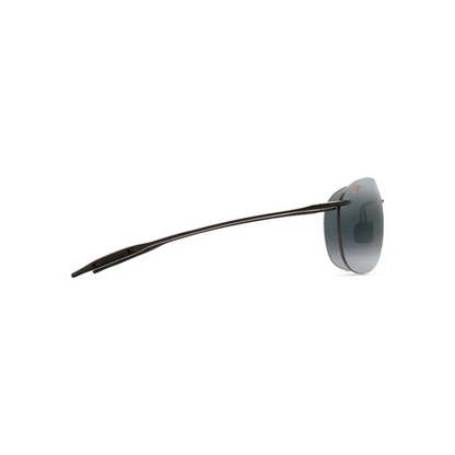 Maui Jim MJ0421S Sugar Beach unisex rimless aviator sunglasses with premium lightweight design and luxury craftsmanship.