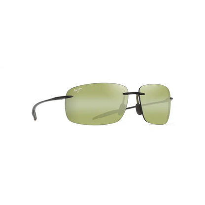 Maui Jim MJ0422S Breakwall men's rimless wraparound sunglasses with lightweight design and premium lenses.