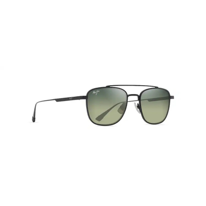 Maui Jim MJ0640S Kahana men's aviator sunglasses with premium lightweight frame and UV-protective lenses.