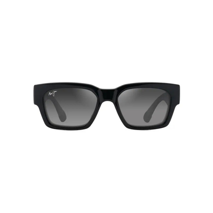 Maui Jim MJ0642S Kenui unisex square sunglasses with premium lightweight frame and contemporary luxury styling.