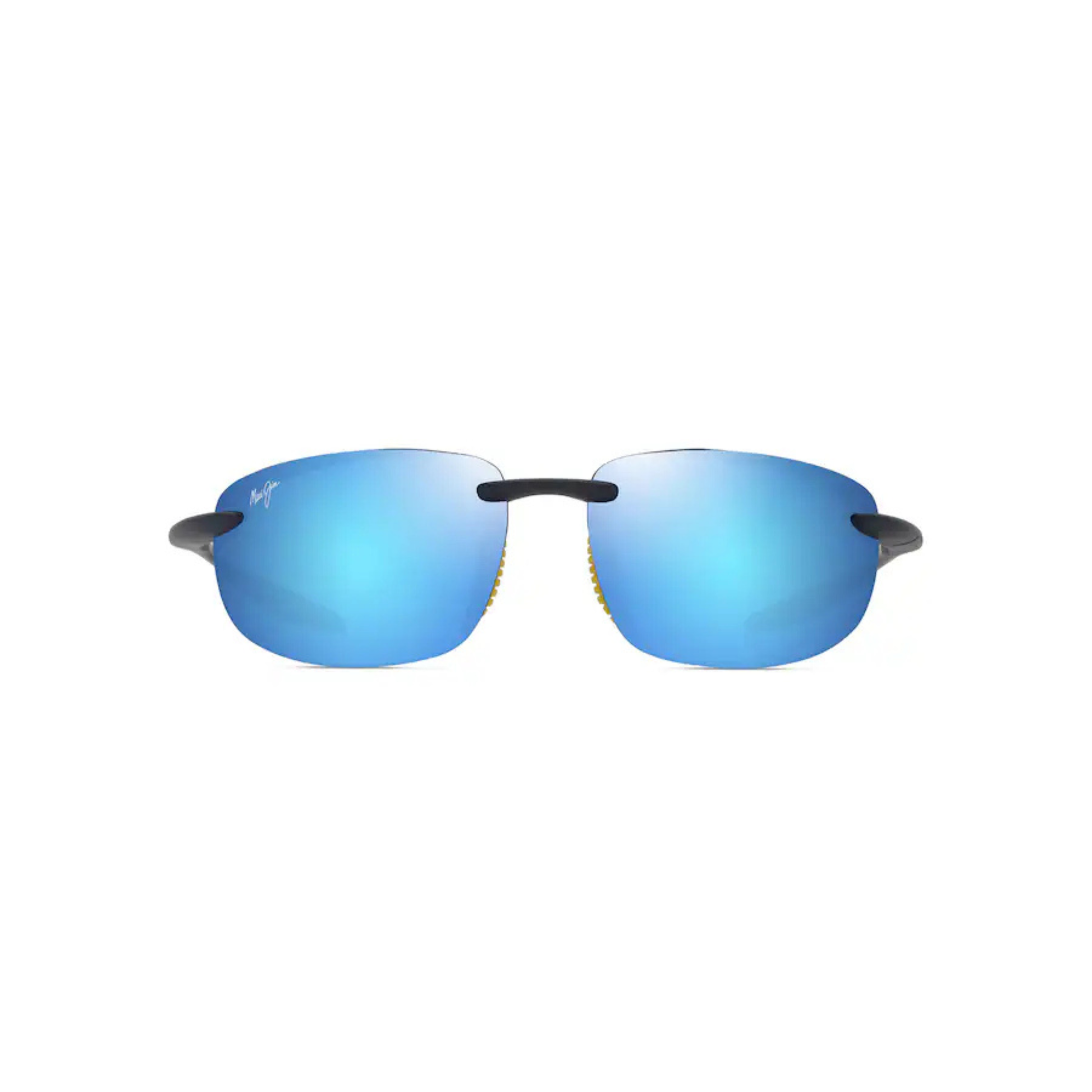 Maui Jim MJ0676S HO'OKIPA ULTRA men's rimless wraparound sunglasses with lightweight sporty design and premium craftsmanship.
