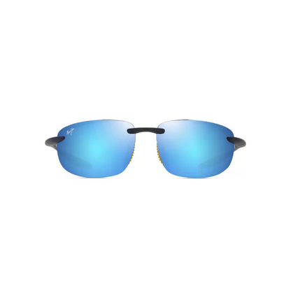 Maui Jim MJ0676S HO'OKIPA ULTRA men's rimless wraparound sunglasses with lightweight sporty design and premium craftsmanship.