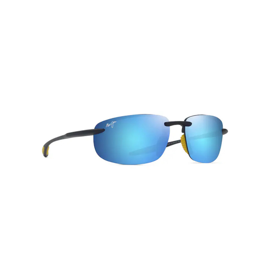 Maui Jim MJ0676S HO'OKIPA ULTRA men's rimless wraparound sunglasses with lightweight sporty design and premium craftsmanship.