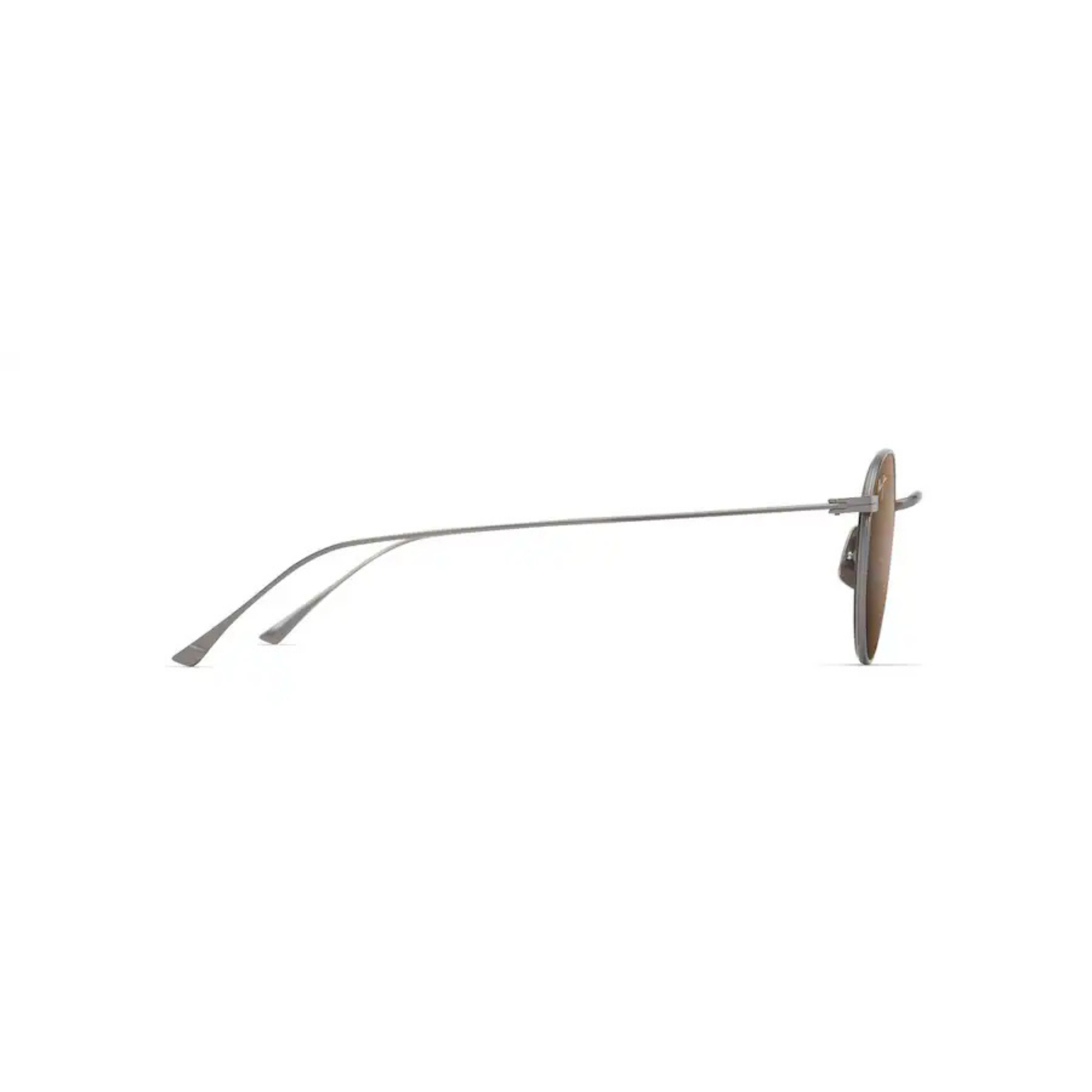 Maui Jim MJ0691S KA'APEHA unisex round sunglasses with lightweight premium frame and UV protective lenses.