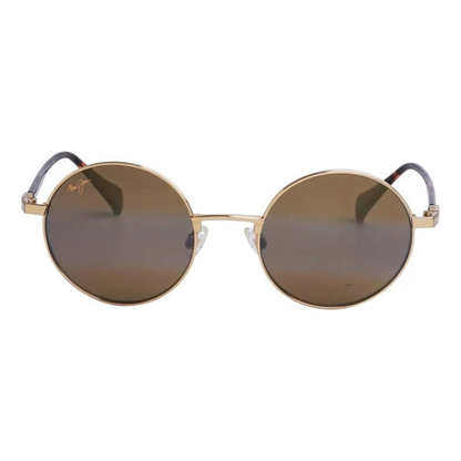 Maui Jim MJ888S MOKUPUNI unisex round sunglasses with premium lightweight frame and stylish round design.