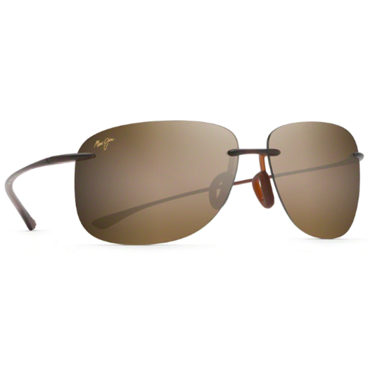 Maui Jim MJH445S Hikina men's wraparound sunglasses with lightweight sporty design and premium craftsmanship.