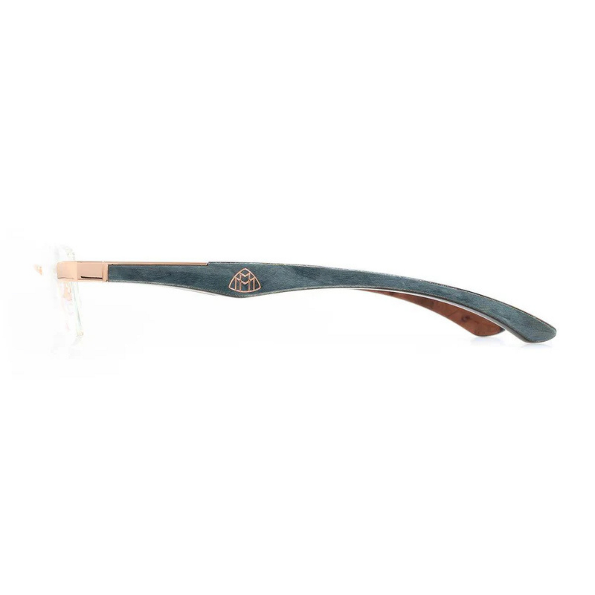 Maybach THE ARTIST III unisex rimless rectangle optical frame handcrafted with premium luxury materials.