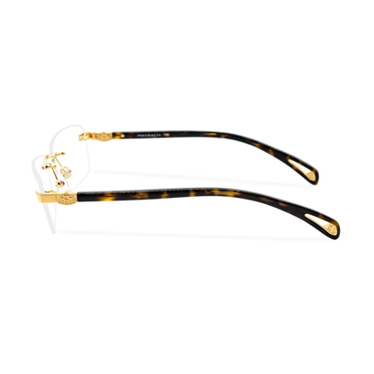 Maybach THE ARTIST IX unisex rimless optical frame crafted in premium titanium with luxury German craftsmanship.