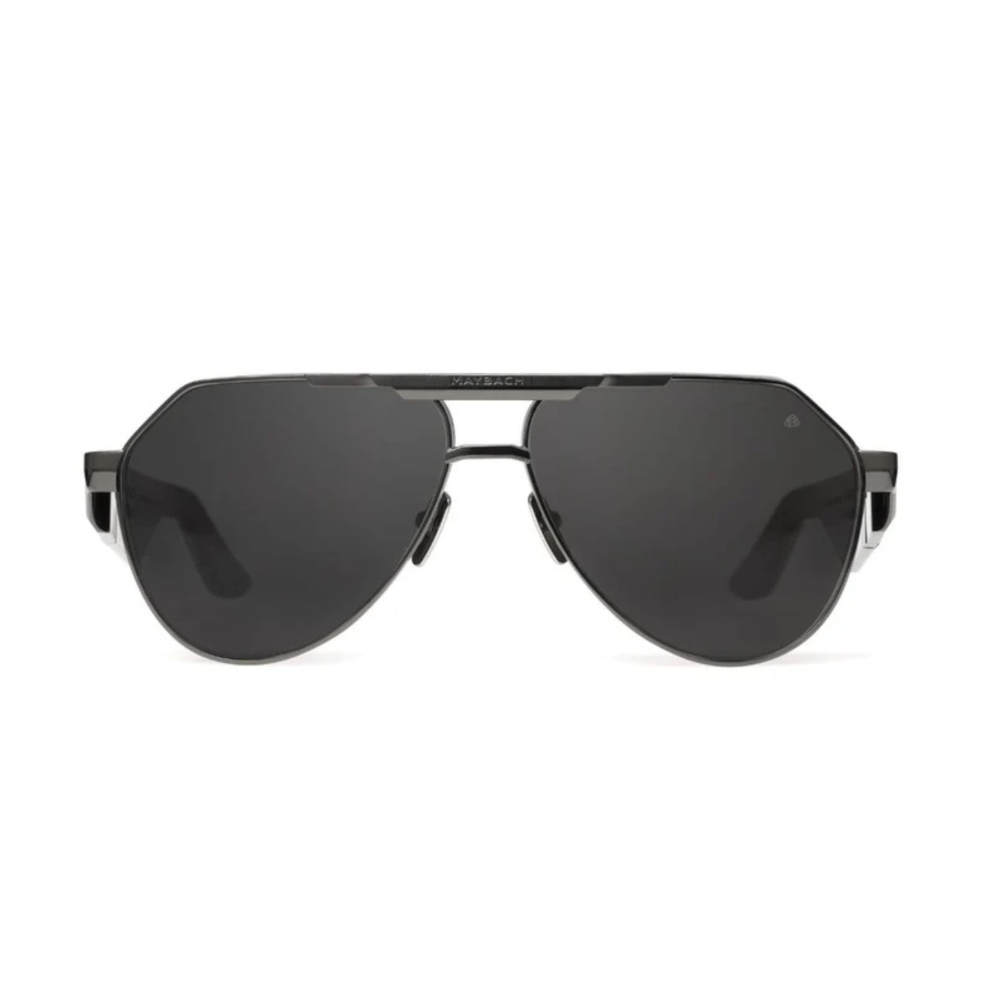 Maybach The King III men's aviator sunglasses handcrafted with premium materials and luxury detailing.