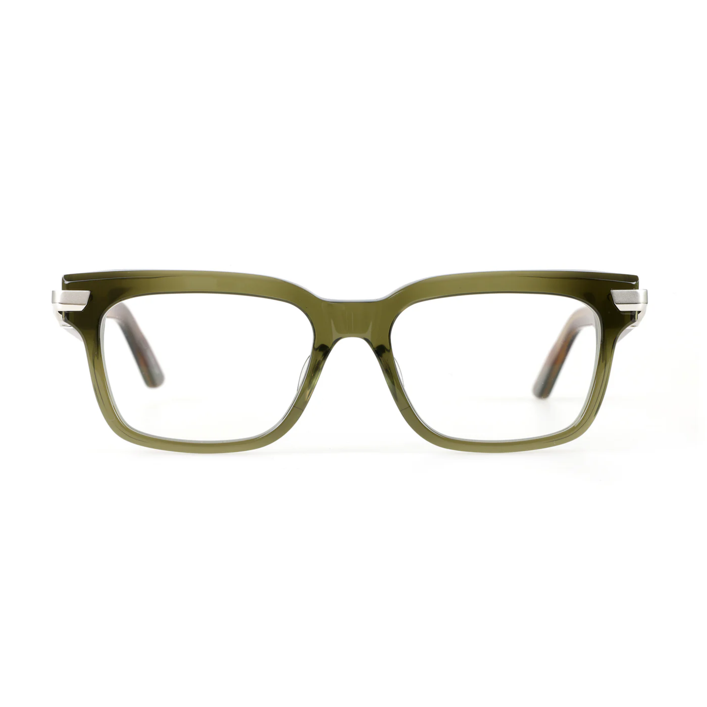 BrownGreenPA ACJ ACC Z25 Maybach THE LOYAL I unisex square full rim optical frame crafted with premium materials and luxury detailing.