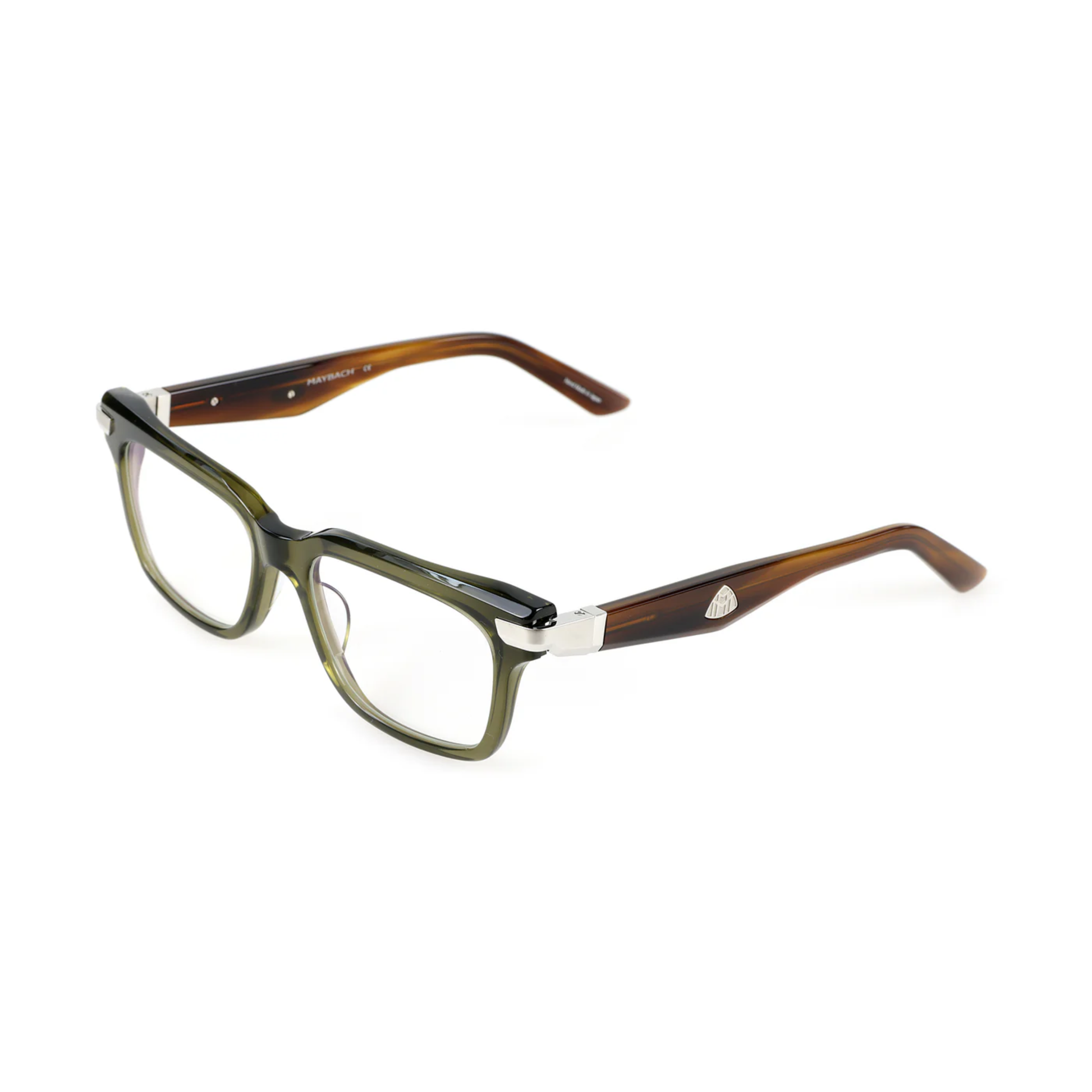 BrownGreenPA ACJ ACC Z25 Maybach THE LOYAL I unisex square full rim optical frame crafted with premium materials and luxury detailing.