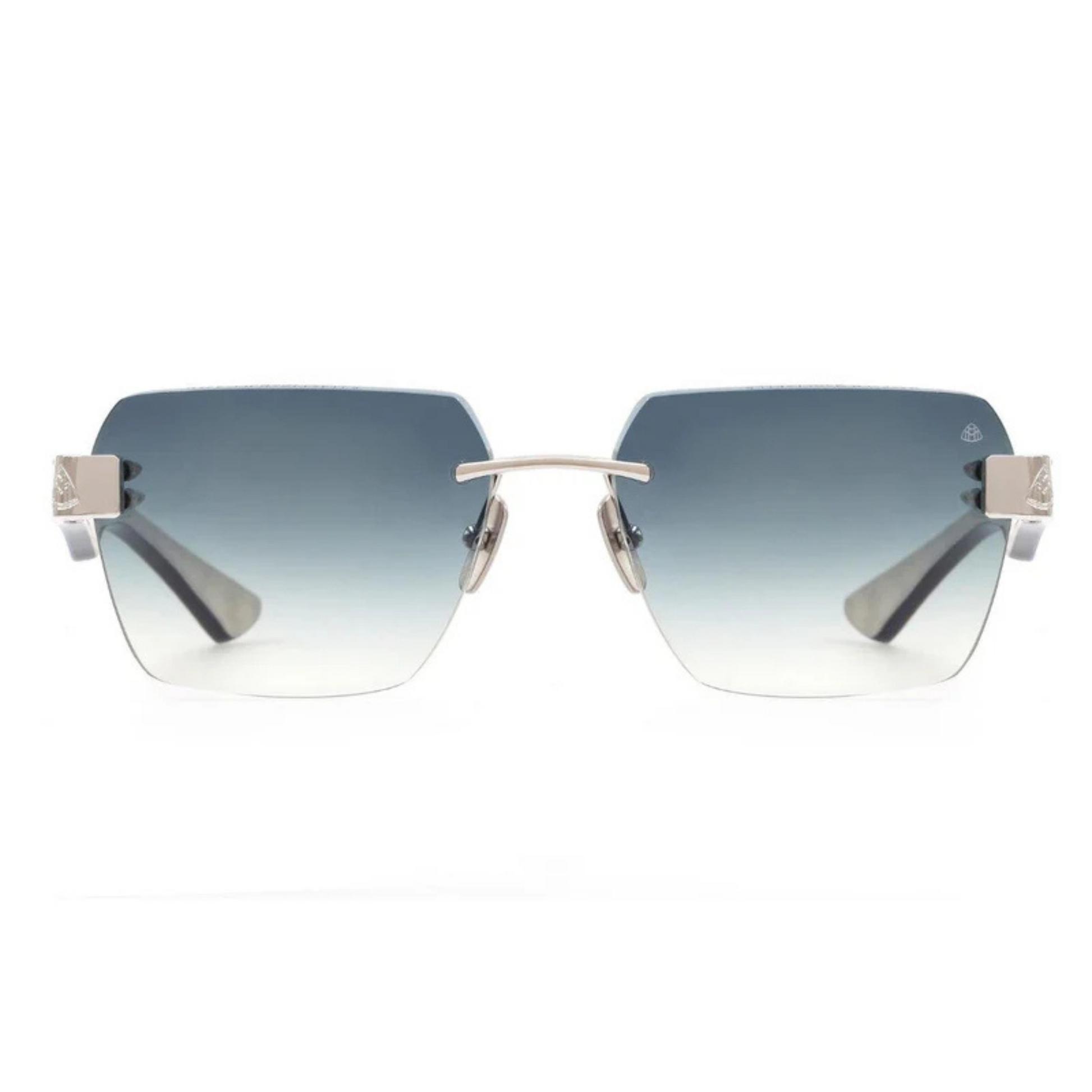 BrownBluePA/WDF/M10 Maybach THE MAGIC SUN I luxury unisex rectangle sunglasses with premium designer frame