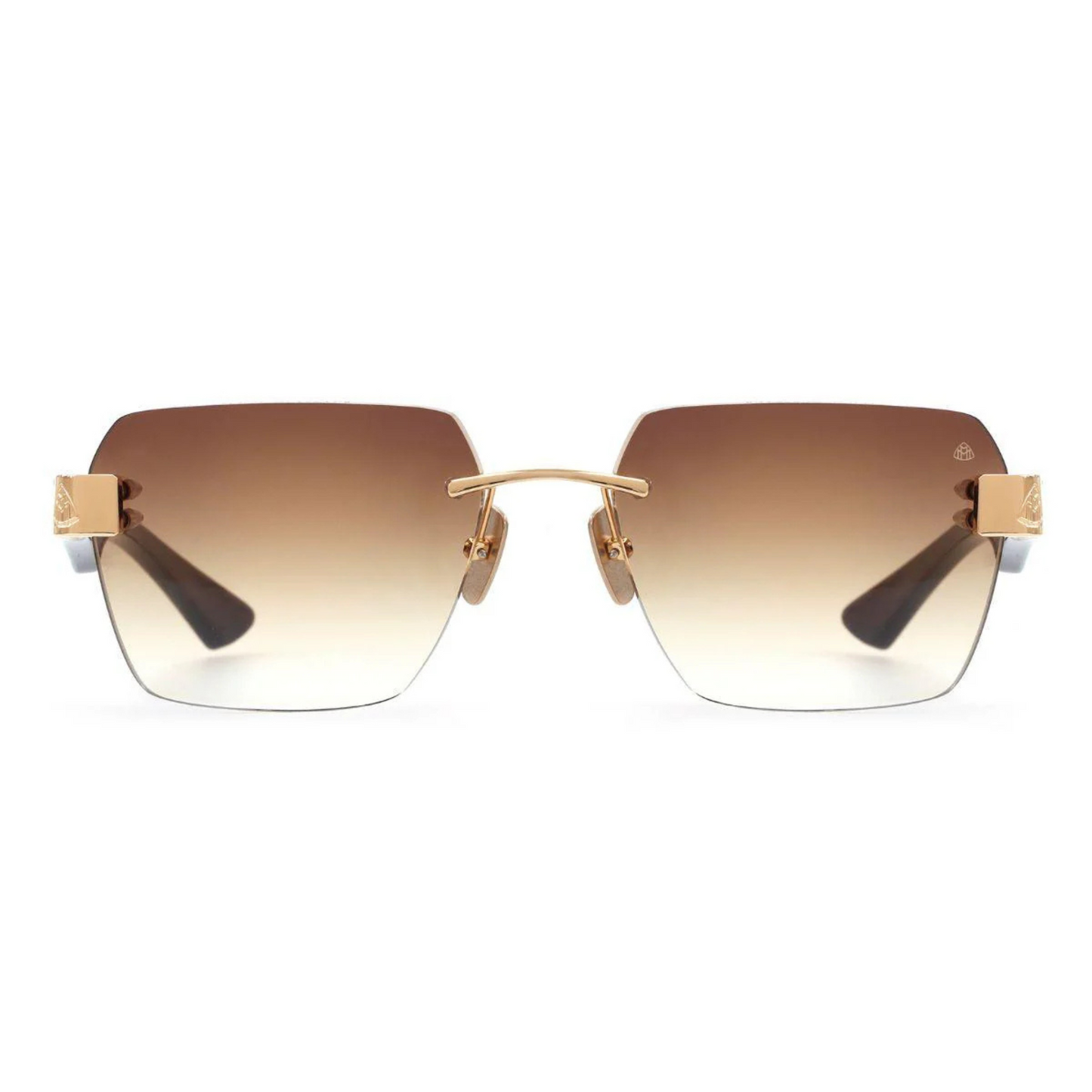 BlueBrownPA WDE M09 Maybach THE MAGIC SUN I luxury unisex rectangle sunglasses with premium designer frame