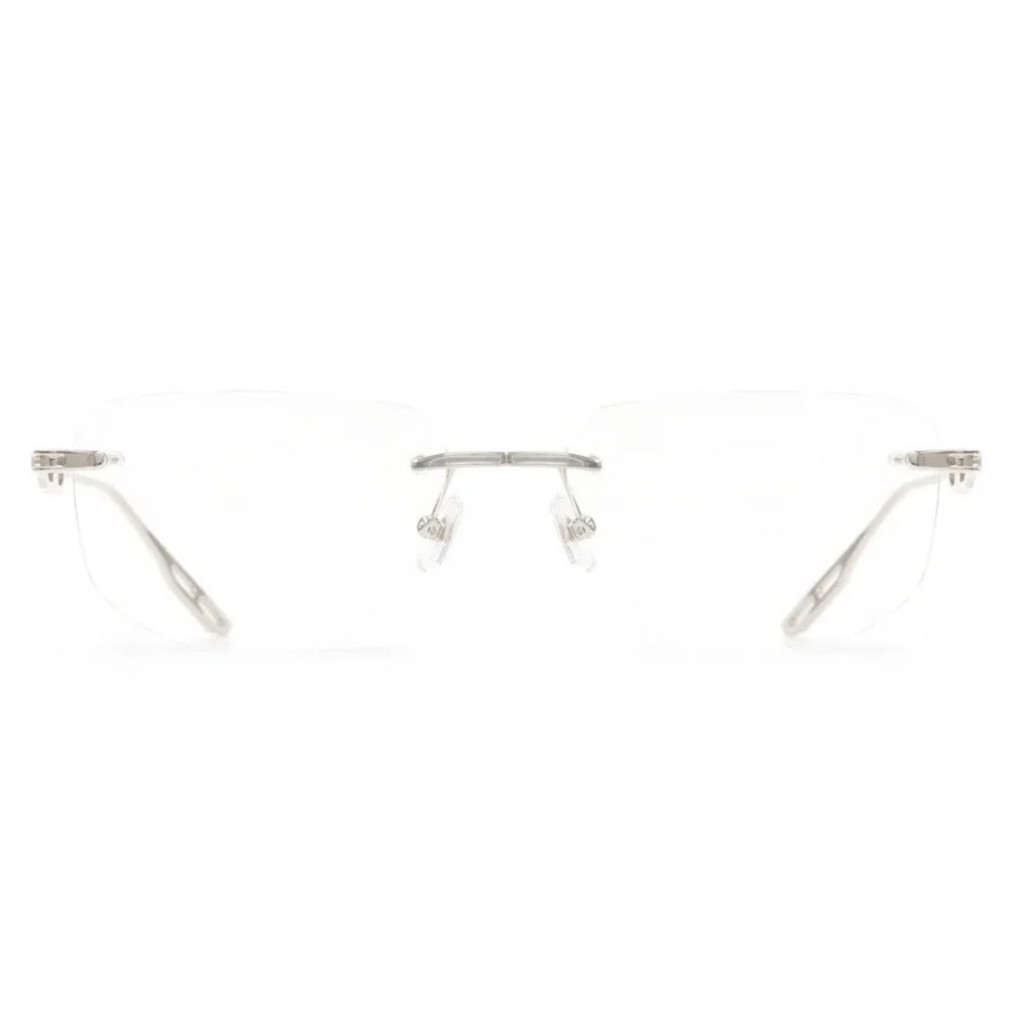 Maybach THE ULTIMATE I MG Z25 57 rimless rectangle unisex luxury optical frame Front View 