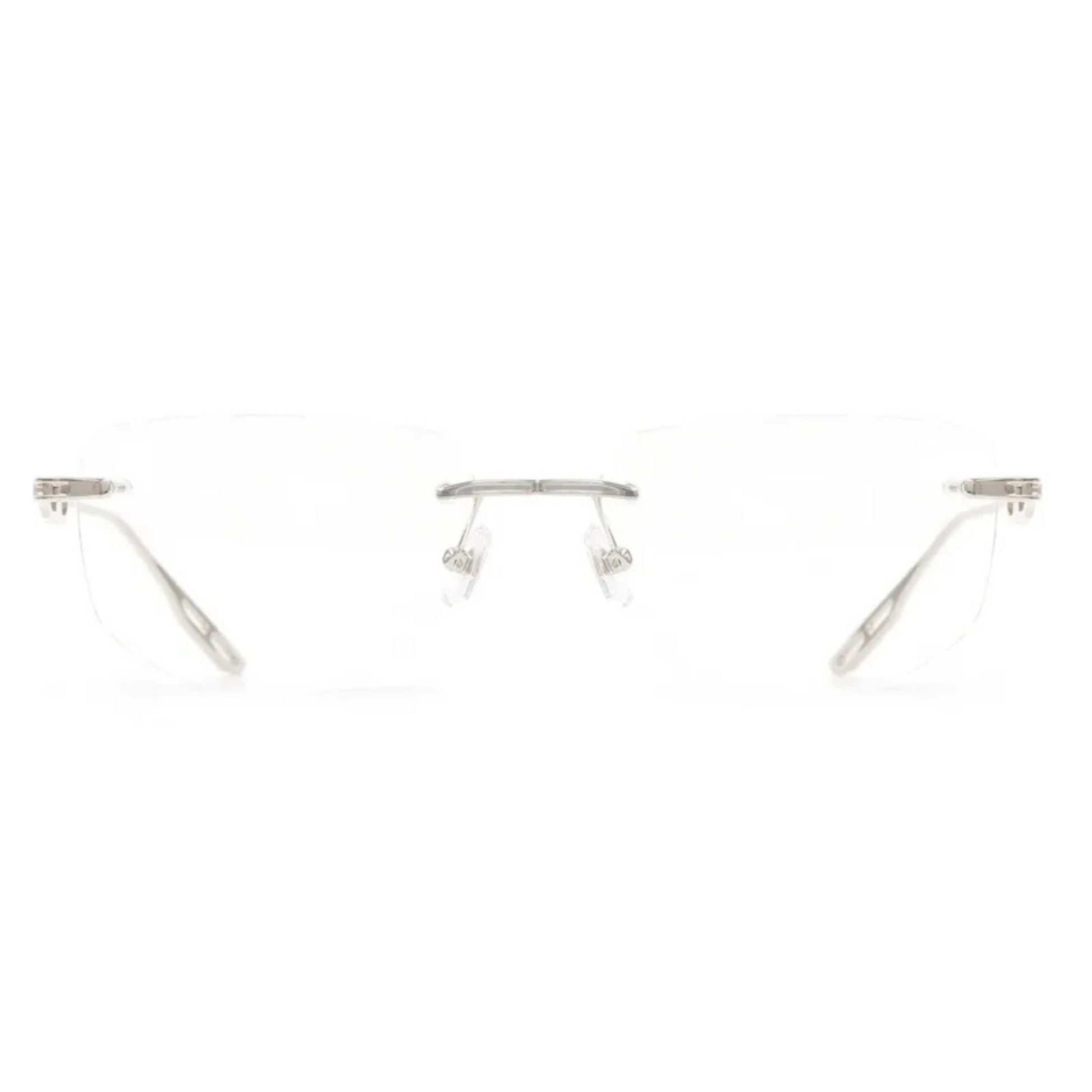Maybach THE ULTIMATE I MG Z25 57 rimless rectangle unisex luxury optical frame Front View 
