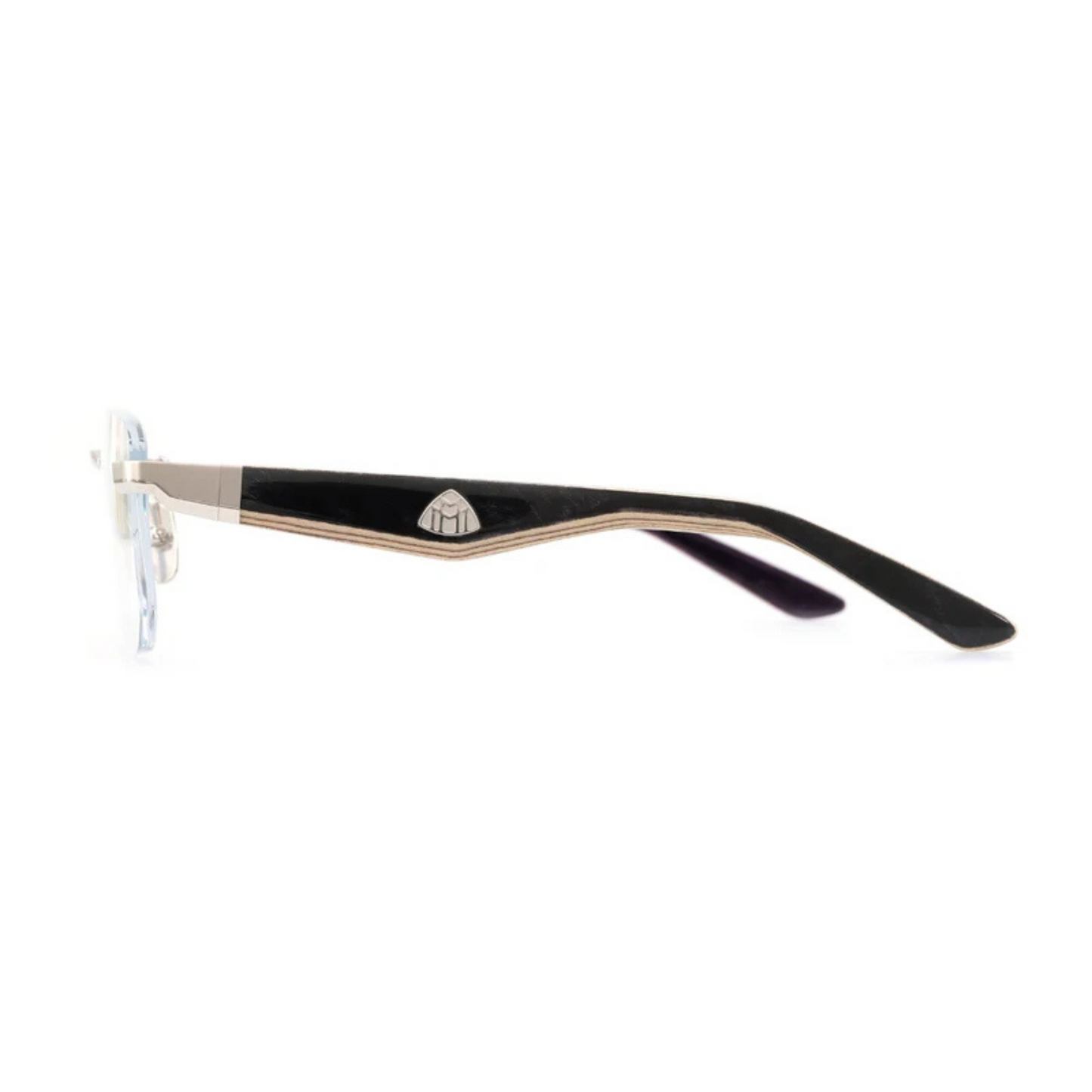 Maybach THE VISIONIST I RG WER Z65 rimless square unisex luxury optical frame Side View 