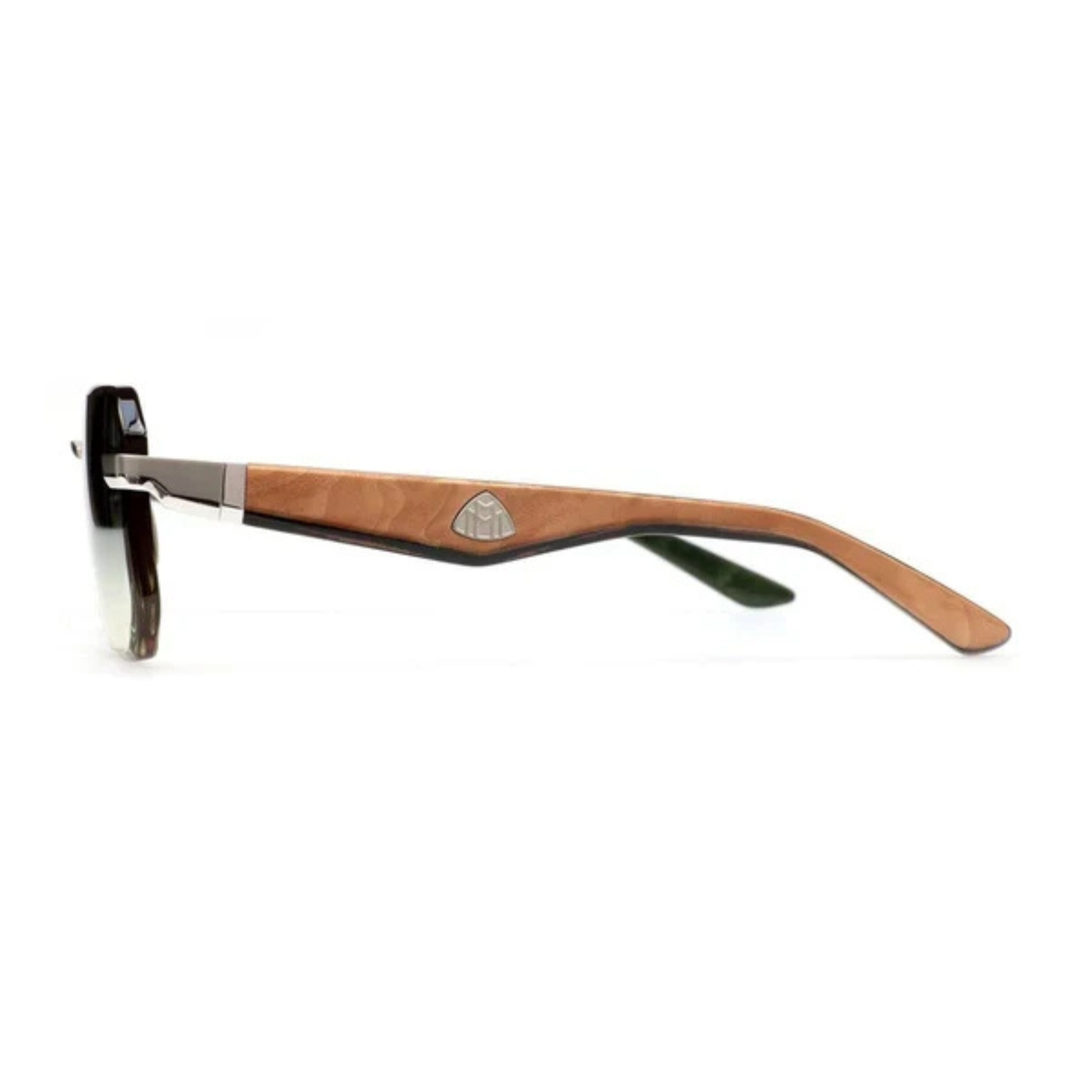 Maybach THE VISIONIST SUN I PA WEB M13 luxury rectangle unisex sunglasses Side View 