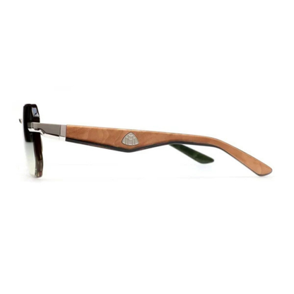 Maybach THE VISIONIST SUN I PA WEB M13 luxury rectangle unisex sunglasses Side View 