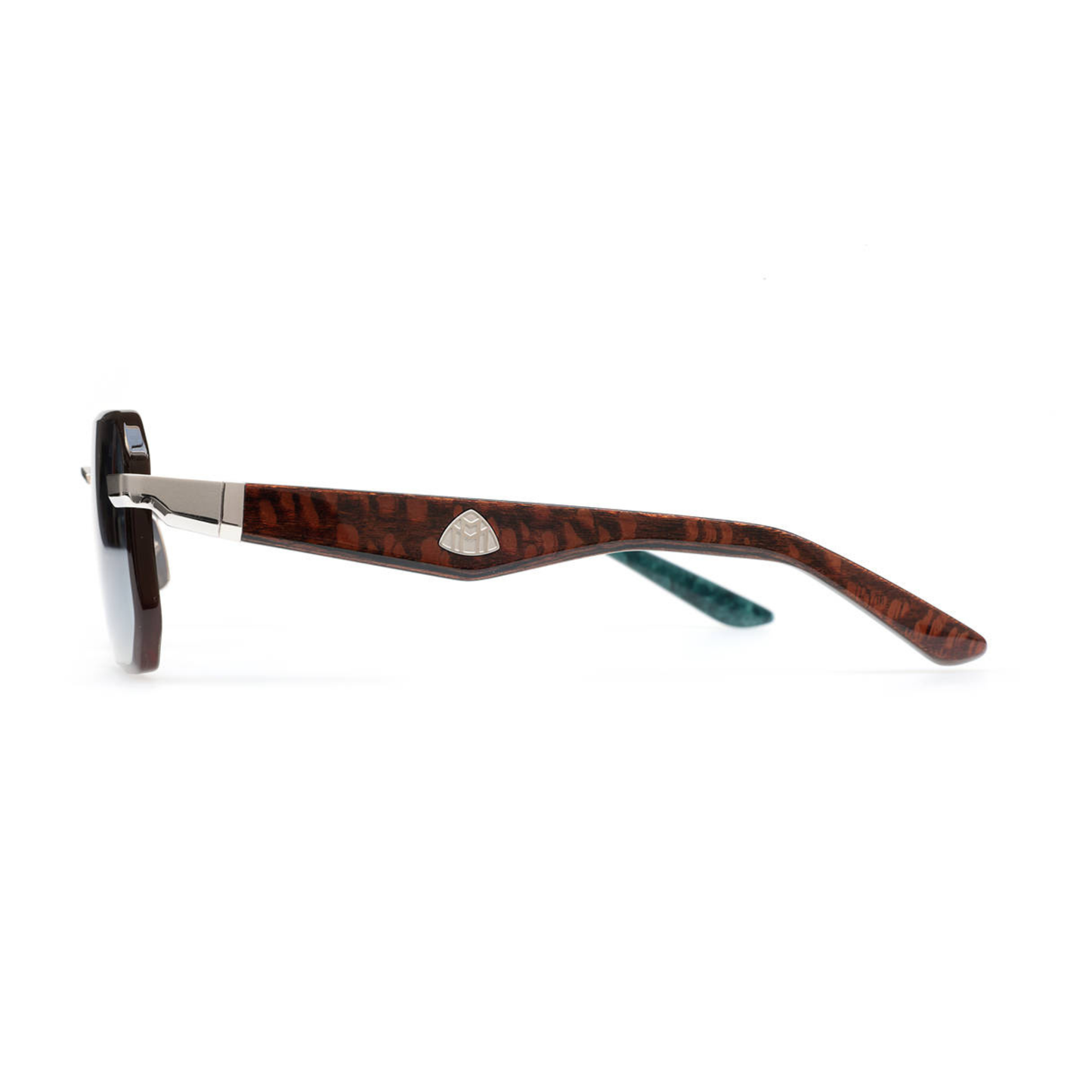 Maybach THE VISIONIST SUN I luxury rectangle unisex sunglasses Side View 