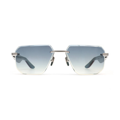 Maybach THE VISIONIST SUN I luxury rectangle unisex sunglasses Front View 