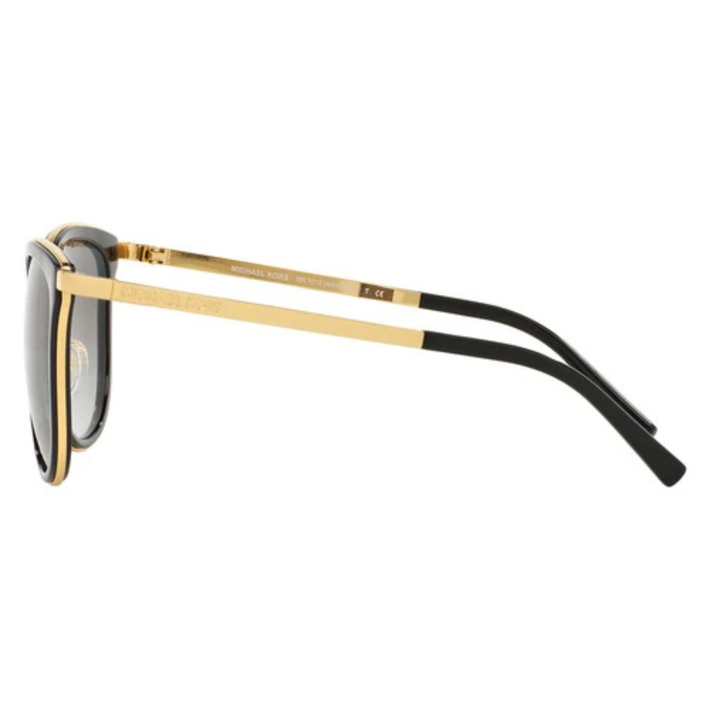 Michael Kors MK1010 women metal square sunglasses three-quarter angle