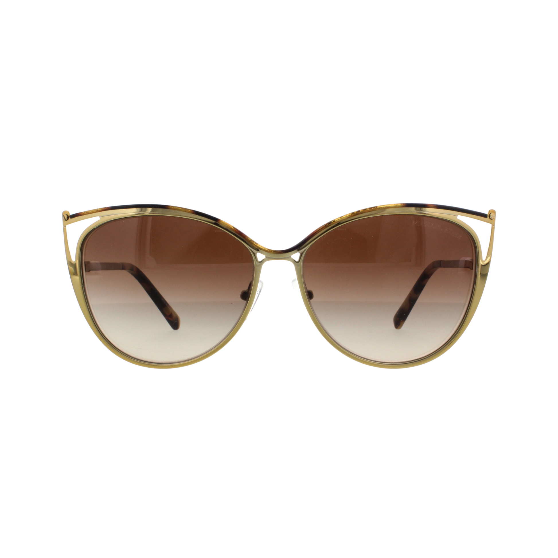 Michael Kors MK1020 women metal cat eye sunglasses side temple profile